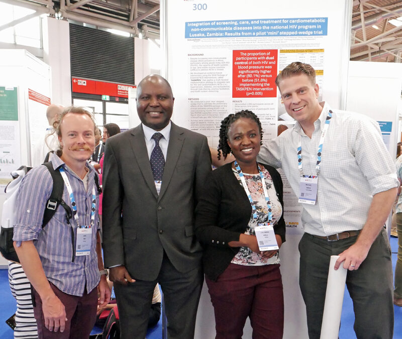 TASKPEN team at the 2024 AIDS Conference.