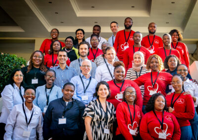 A group photo of about 45 people standing next to each other.